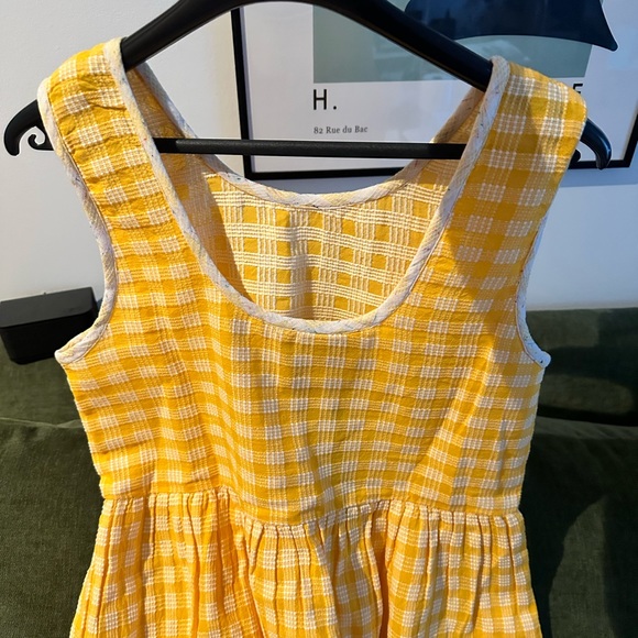 Ace & Jig Teasdale Dress Gingham Sz Small - Picture 2 of 4